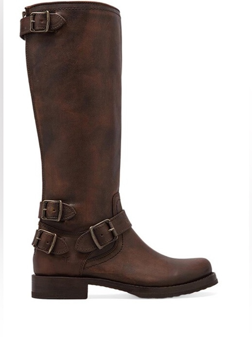 Frye Veronica Moto Back Zip Boots
